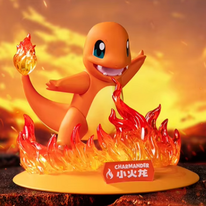 Pokemon | Iniciais de Kanto (Charmander, Bulbasaur e Squirtle) - Action Figure